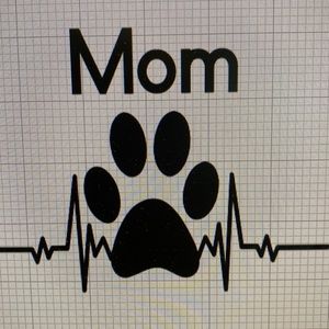 COPY - COPY - Dog mom decal
